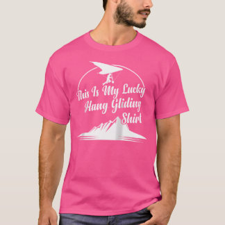 Das ist mein Glücksfall, wenn ich Glider-Bas hing T-Shirt