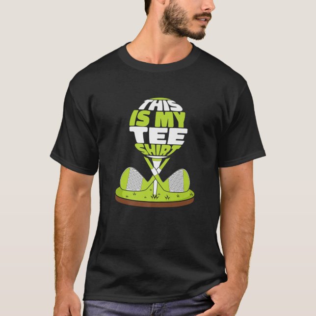 Das ist mein Golf Closing Golfer Golfing Legend Go T-Shirt (Vorderseite)