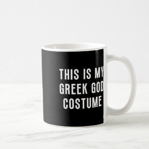 Das ist mein griechisches Halloween-Kostüm leicht Kaffeetasse