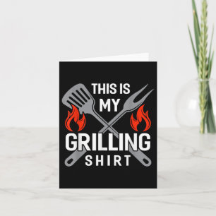 Das ist mein Grill-Shirt Funny Grillen Smoker Barb Karte