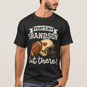 Das ist mein Großvater da draußen Fußballgroßvater T-Shirt