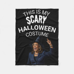 Das ist mein gruseliger Halloween-Kostüm Kamala Ha Fleecedecke
