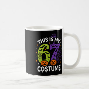 Das ist mein Halloween 67 Kostüm Lustiges 67 Hallo Kaffeetasse