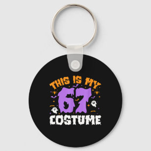 Das ist mein Halloween 67 Kostüm Nummer 6 7 Meme S Schlüsselanhänger