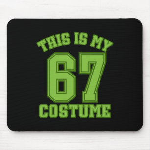Das ist mein Halloween 67 Kostüm Sport Humor Gen Mousepad