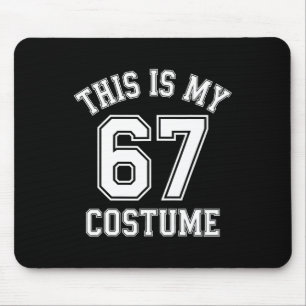 Das ist mein Halloween 67 Kostüm Sports Hummor Gen Mousepad