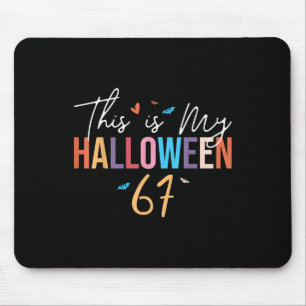 Das ist mein Halloween 67 Lustiges Six Seven Meme Mousepad