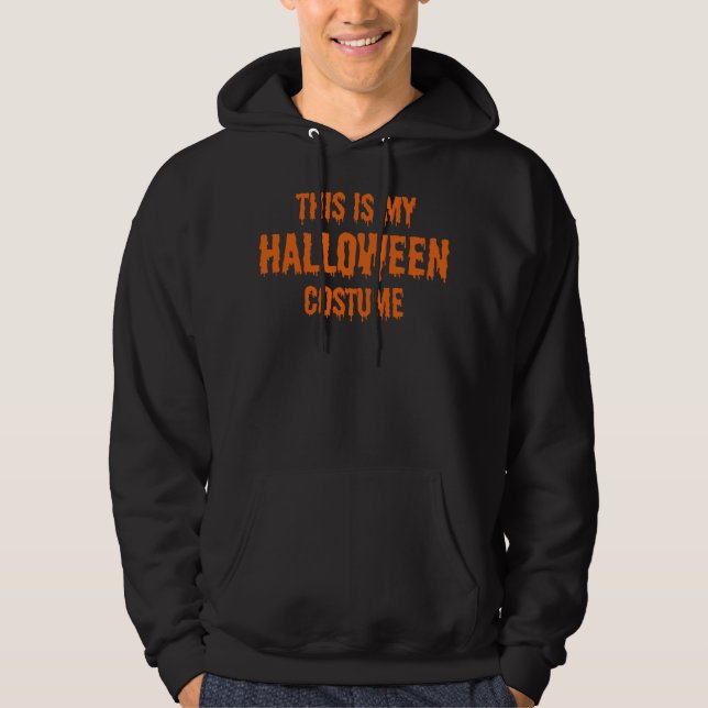 das ist mein halloween Kostüm Hoodie (Vorderseite)