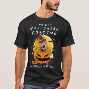 Das ist mein Halloween-Kostüm, ich bin wirklich ei T-Shirt