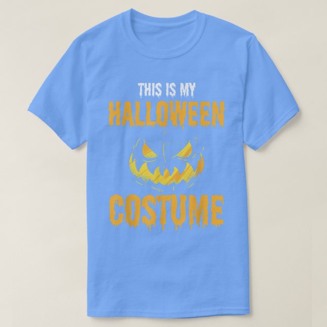 Das ist mein Halloween-Kostüm Kids Pumpkin Hallowe T-Shirt (Design vorne)