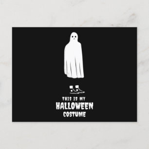 Das ist mein Halloween-Kostüm Lustiges Halloween T Postkarte