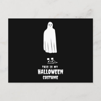 Das ist mein Halloween-Kostüm Lustiges Halloween T Postkarte