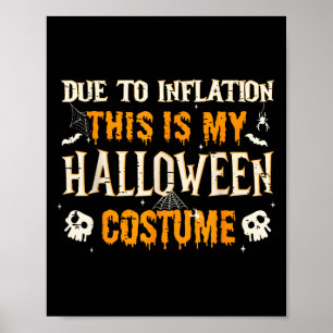 Das ist mein Halloween-Kostüm Männer Frauen Funny Poster