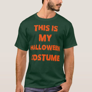 Das ist mein Halloween-Kostüm Männer Frauen Kinder T-Shirt