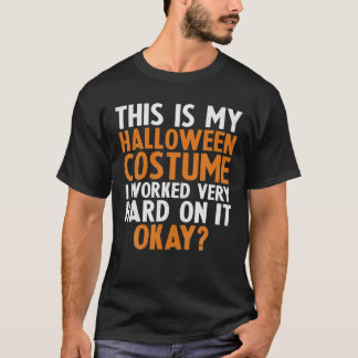 Das ist mein Halloween-Kostüm Retro Vintage T-Shirt