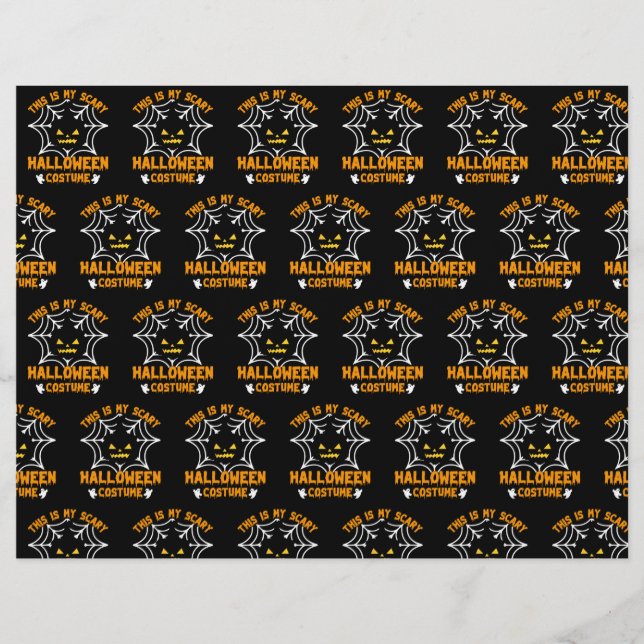 Das ist mein Halloween-Kostümbuch Flyer (Vorne)