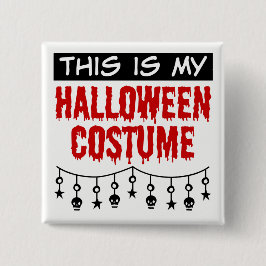 Das ist mein Halloween-Kostümskulls-Sterne Button