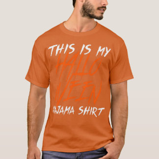 Das ist mein Halloween-Pajama-Shirt T-Shirt