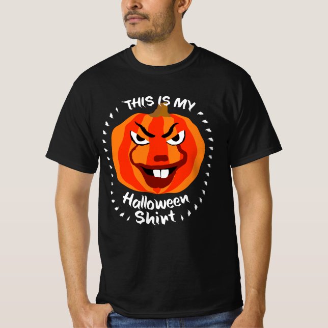 🎃 Das ist mein Halloween-Shirt - lustiger Beängst T-Shirt (Vorderseite)