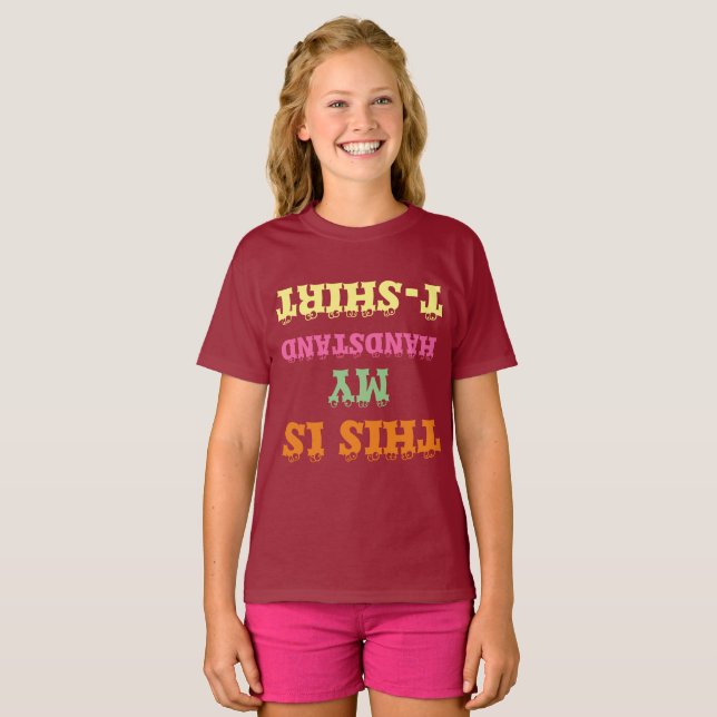 DAS IST MEIN HANDSTAND-T - Shirt (Vorne ganz)