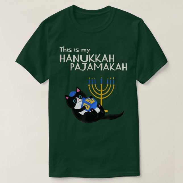 Das ist mein Hanukkah Pajamakah hanukkah lustiger  T-Shirt (Design vorne)