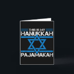 Das ist mein Hanukkah Pajamakah Pj Pajama Funny Ge Karte<br><div class="desc">Das ist mein Hanukkah Pajamakah Pj Pajama Funny Geschenk</div>