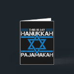 Das ist mein Hanukkah Pajamakah Pj Pajama Funny Ge Karte<br><div class="desc">Das ist mein Hanukkah Pajamakah Pj Pajama Funny Geschenk</div>