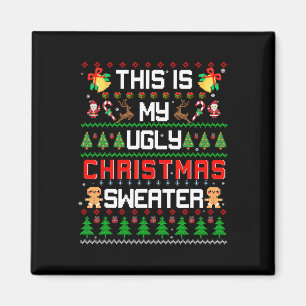 Das ist mein hässlicher Spaß Weihnachten Magnet