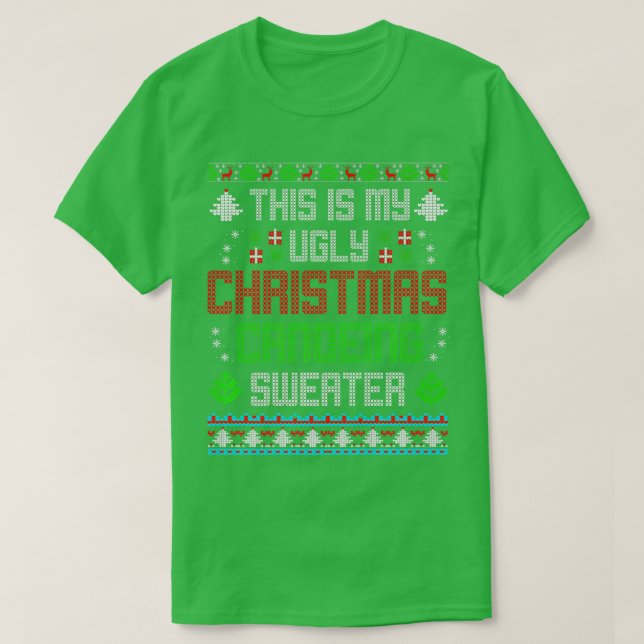 Das ist mein hässlicher Weihnachtskanuschwitzer T-Shirt (Design vorne)