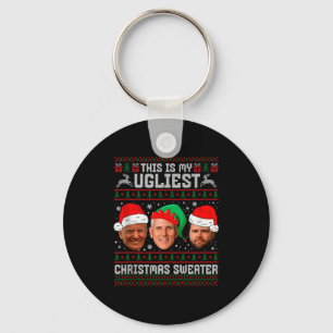 Das ist mein hässlichster Weihnachtspullover Funny Schlüsselanhänger