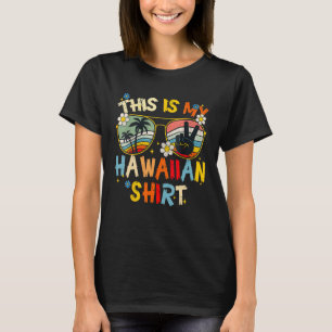 Das ist mein Hawaiian Luau Aloha Hawaii Beach Groo T-Shirt