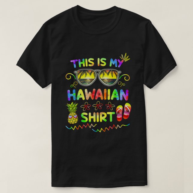 Das ist mein hawaiianisches Shirt Luau Aloha Hawai (Design vorne)