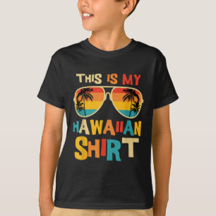 Das ist mein hawaiianisches Shirt Tropical Luau Co
