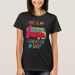 Das ist mein hawaiianisches tropisches Luau-Kostüm T-Shirt