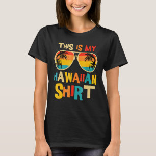 Das ist mein hawaiianisches tropisches Luau-Kostüm T-Shirt