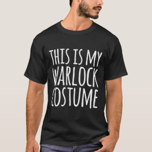 Das ist mein Hexenmeisterkostüm Halloween Funny L T-Shirt