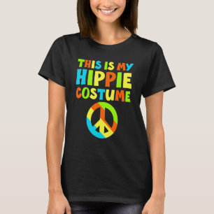 Das ist mein Hippie Costume 60er 70er Hippie T-Shirt