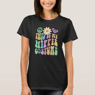 DAS IST MEIN HIPPIE COSTUME Groovy Hipster Spooky T-Shirt