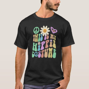 DAS IST MEIN HIPPIE COSTUME Groovy Hipster Spooky T-Shirt