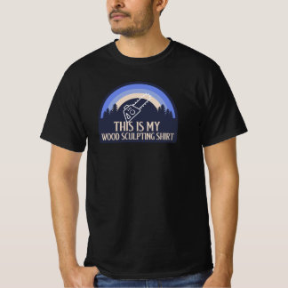 DAS IST MEIN HOLZSCHNITZHEMD HOLZSCHNITZEREI T-Shirt