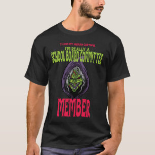 Das ist mein Human Costume School Board Committee T-Shirt