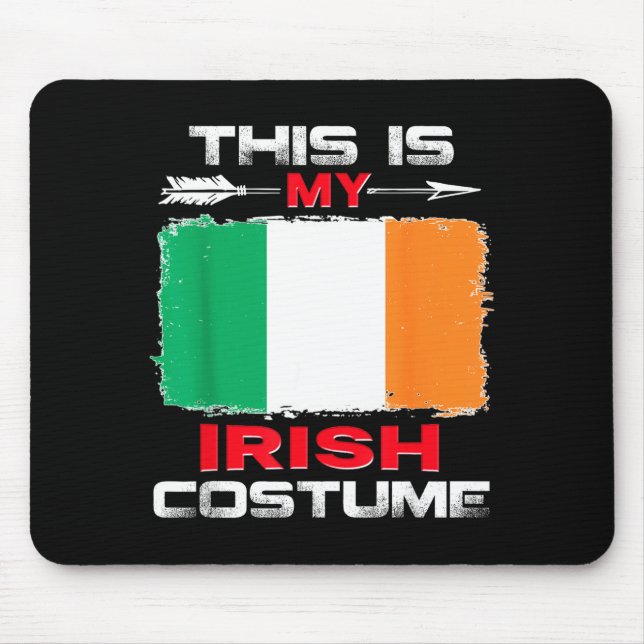 Das ist mein irisches Kostüm Irland  Mousepad (Vorne)