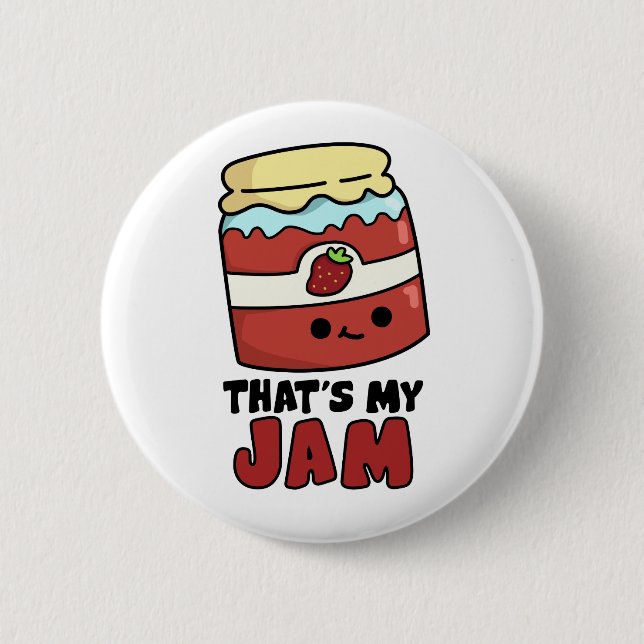 Das ist mein Jam Funny Jar von Jam Pun Button (Vorderseite)