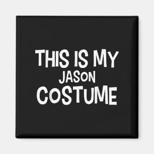 Das ist mein Jason-Kostüm-Halloween-einfaches Kost Magnet