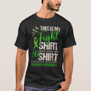 Das ist mein Kampf gegen die Scoliose-Bewusstseins T-Shirt