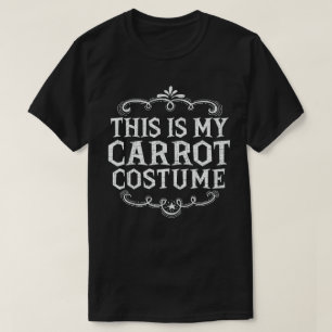 Das ist mein Karottenkostüm Lustiges Faules Hallow T-Shirt