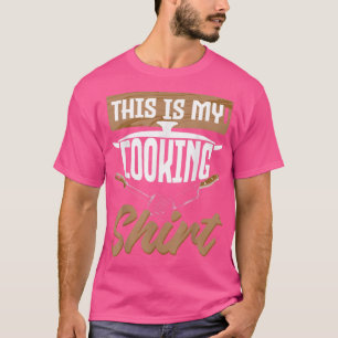 Das ist mein kochender Griller Koch Kulinarischer T-Shirt