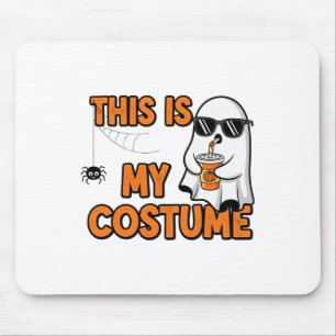 Das ist mein Kostüm-Funny-Halloween-Geisterdesign Mousepad