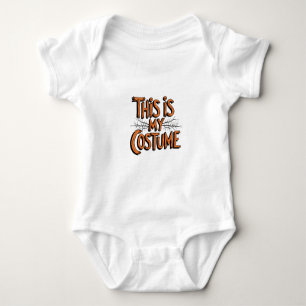Das ist mein Kostüm Halloween Baby Strampler