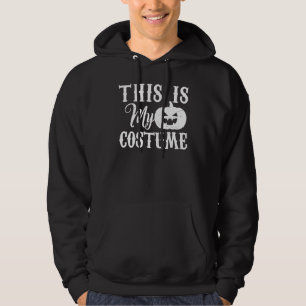 Das ist mein Kostüm Halloween, Hexenkürbis Skeleto Hoodie